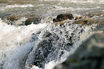 Closeup of The Haruru Falls