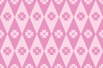 pink heart wallpaper seamless pattern