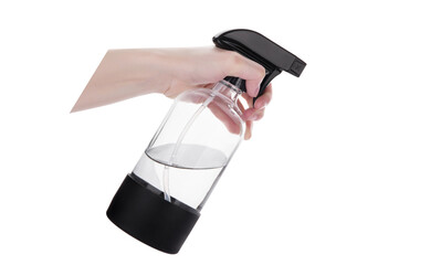 Glass bottle packaging spray bottle
