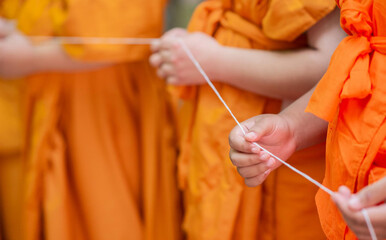 Ceremonies performed by many monks in various ceremonies.