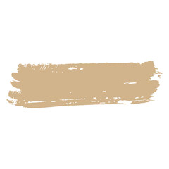 Fototapeta premium brown tan shade ink paint brush stroke