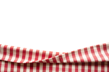 Red table cloth surface textile.for cooking food menu decoration in kitchen