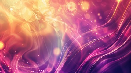 Fototapeta premium Abstract Swirling Lights and Bokeh