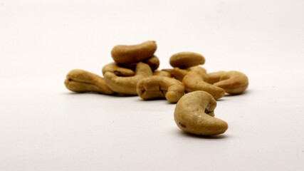 Cashew nuts isolated