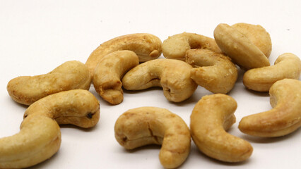 Cashew nuts isolated