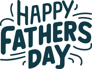 Father's Day Silhouette Vector Illustrations