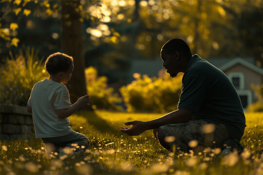 Enjoy the happiness of father and son in commemorating Father's Day