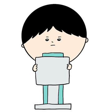 recommend clip art: レントゲン撮影をする人