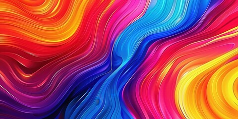 Fototapeta premium Abstract Colorful Swirls
