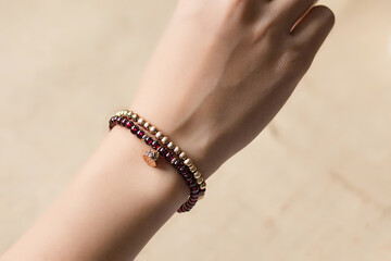 Exquisite women's agate bracelet and bracelet