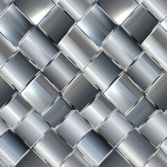 Fototapeta premium ステンレススチールとチタンの複合金属テクスチャ 