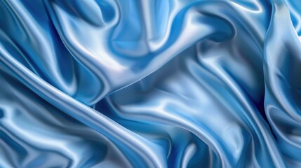 Obraz premium Attractive Blue Background with a Gentle and Silky Texture