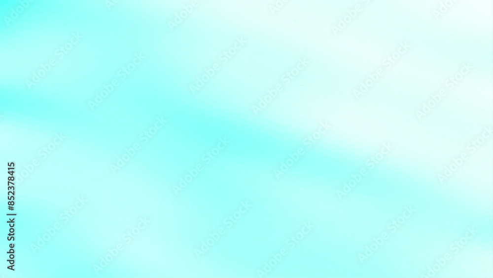 Wall mural abstract gradiant mesh color background. abstract blurred light cyan and white color texture backgro