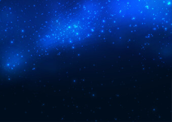 天の川の星空イメージ背景