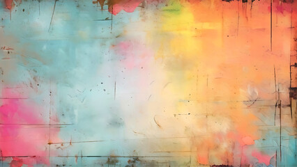 Obraz premium Vintage grunge background texture elegant monochrome background design. Grunge multicolor crack paper texture design and texture of a concrete wall with cracks and scratches background 