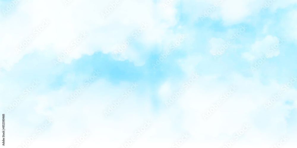 Canvas Prints background with clouds on blue sky. vector background. blue sky with above cloud background.