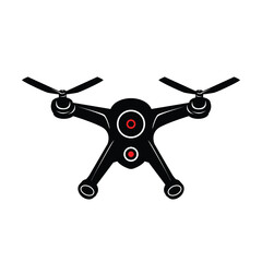 Simple vector drone illustration