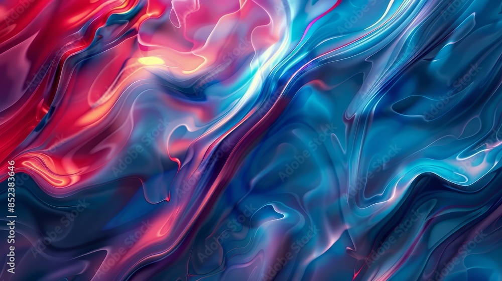 Poster abstract design background hyper realistic
