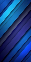Obraz premium Diagonal Blue Stripes Abstract Background