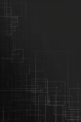 Obraz premium Abstract Geometric Pattern on Black Background