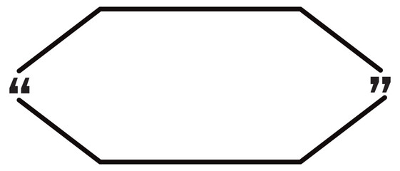 Quote box frame. Text blog information block icon .Quote info box quotation icon. vector illustration. white background.