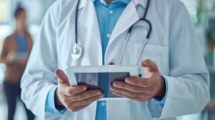 Digital healthcare and network connection on hologram modern virtual screen interface, medical technology and network concept