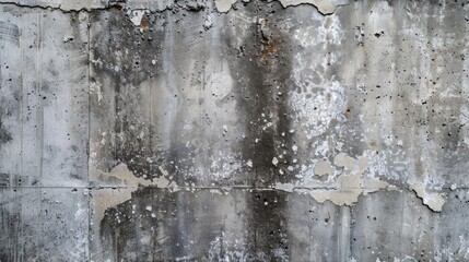 Obraz premium Texture background of a grimy gray concrete wall