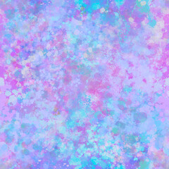 Pink lilac purple blue shades Abstract blurred painted layered seamless background Grainy pattern Grunge paint