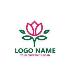  leaf logo design ready vector template