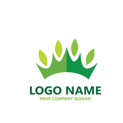  leaf logo design ready vector template