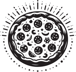 Adobe Illustrator Artwork pizza