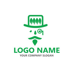  leaf logo design ready vector template