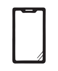 シンプルなスマートフォン