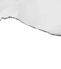 piece of paper on white background