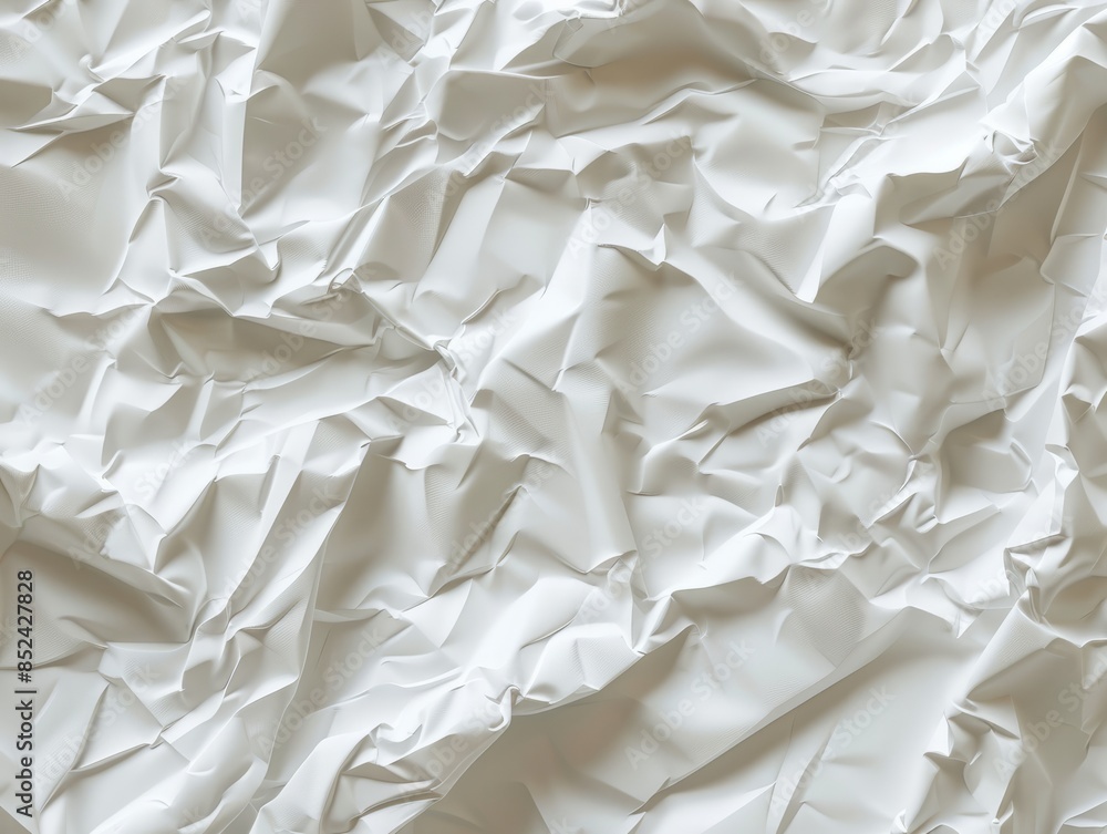 Poster the wet crumpled white paper texture for the headerbackdrop