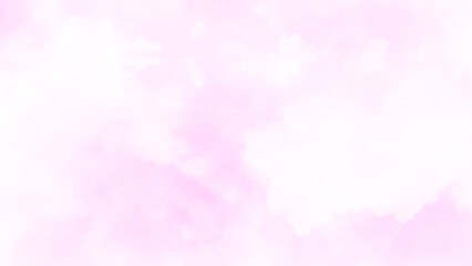 Background with clouds on pink sky. Vector background. Reddish sky and pink with clouds.