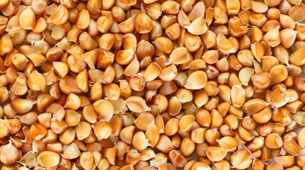 Naklejka premium Abundant garlic cloves texture for culinary background