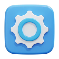 01 SETTING 3D ICON ILLUSTRATION