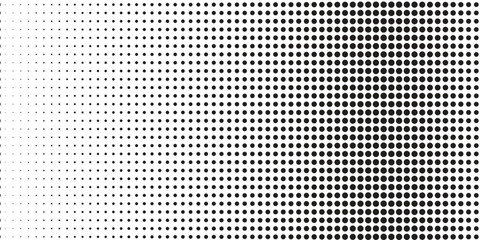 Dot pattern seamless background. Polka dot pattern template Monochrome dotted texture modern round