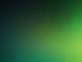 Ombre Gradient Background with Blurred Green and Noise Texture, Ideal for Poster, Banner, or Cover Design.