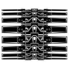 Bulldozer Tracks © VektorzDesign