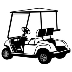 Fototapeta premium Golf Cart