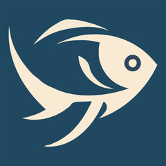 Creative template Fish Logo vector illustration modern design for company or restaurant