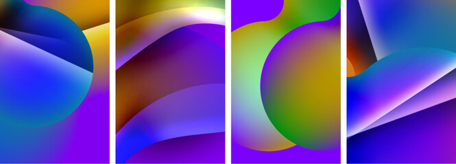 Abstract colors. Abstract backgrounds for wallpaper, business card, cover, poster, banner, brochure, header, website