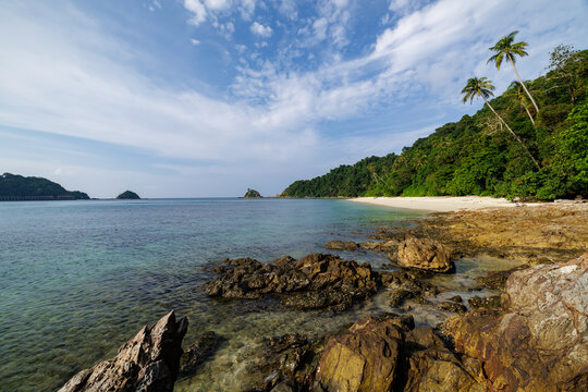 scenic view on Pulau Kappas; Malaysia