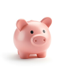 Obraz premium 3d piggy bank isolated on white