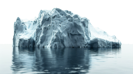 氷山のイメージ、PNG