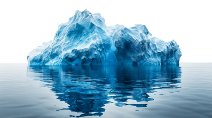 氷山のイメージ、PNG