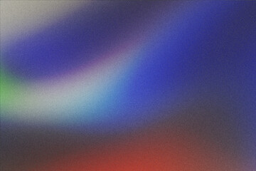 Fototapeta premium Abstract Grainy Gradient Background Texture Banner Poster in Blue, White and Orange
