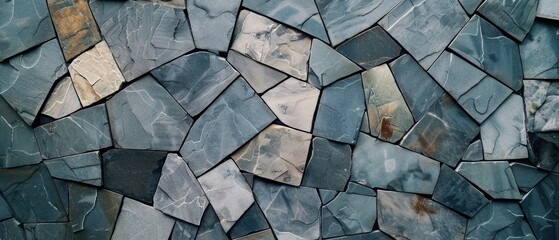 Banner with Natural Stone Wall Texture, Architectural pattern, Abstract Textured Stone Background, Minimal, 3D, Abstract Art of Natural Stone